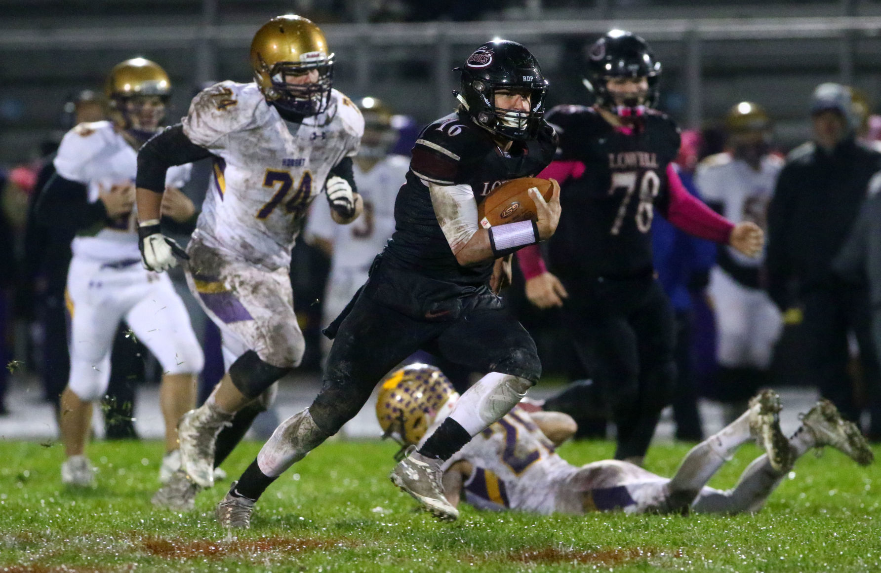 Gallery: Hobart at Lowell football